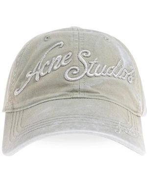 Acne Studios Baseball Cap - Grau