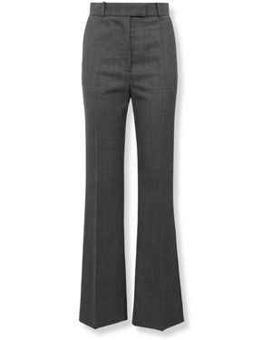 Ganni Wide Trousers - Gris