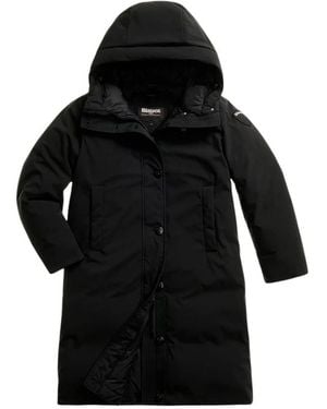 Blauer Argyle Parka - Zwart