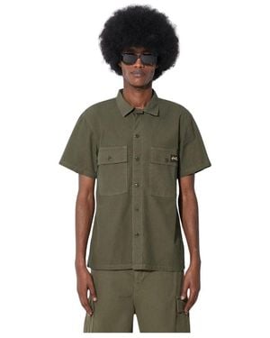 Stan Ray Short Sleeve Shirts - Verde