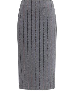 Brunello Cucinelli Pencil Skirts - Grijs