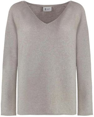 THE (Alphabet) Cashmere Knitwear - Grey