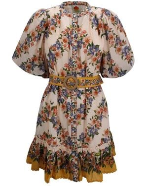 FARM Rio Short Dresses - Marrón