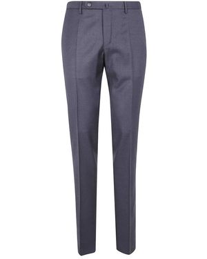 Incotex Chino Slim Fit Broek - Blauw