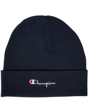 Champion Blaue script logo beanie