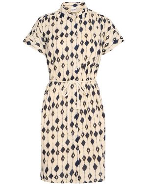 Ichi Shirt Dresses - Bianco