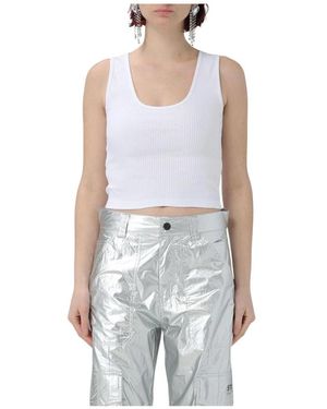 Gcds Sleeveless Tops - Grigio