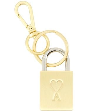 Ami Paris Keyrings - Metallic