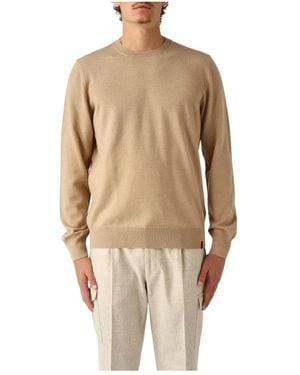 Fay Round-Neck Knitwear - Neutre