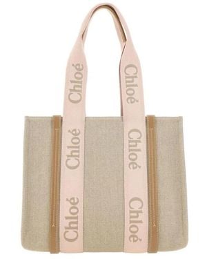 Chloé Tote Bags - Neutro