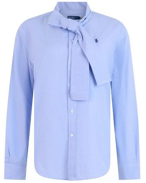 Polo Ralph Lauren Overhemden ,Blauw ,Blouses & Shirts