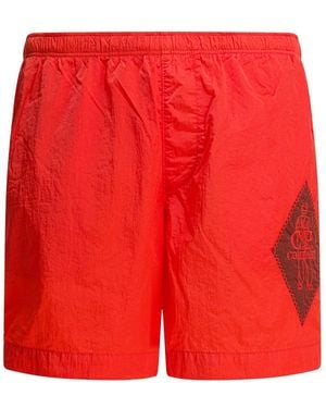 C.P. Company Beachwear - Rojo