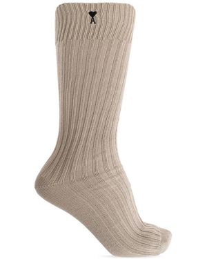 Ami Paris De Coeur Socken - Braun