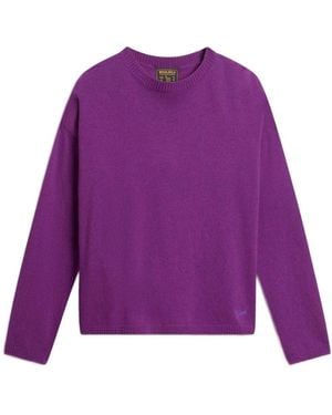 Woolrich Gemütlicher Pullover - Lila
