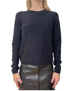 Pennyblack Round-Neck Knitwear - Blue