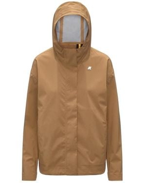 K-Way Rain Proof Jackets - Marron