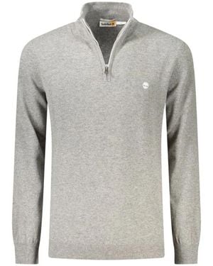 Timberland Grauer Woll Herren Pullover