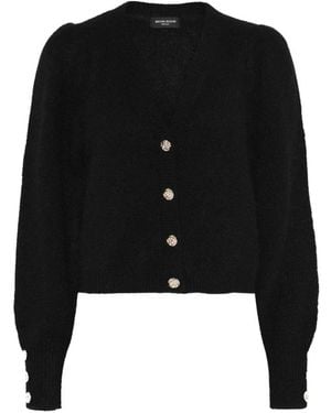Bruuns Bazaar Syringa Brushed Cardigan - Schwarz