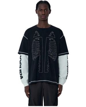 AWAKE NY Long Sleeve Tops - Blue