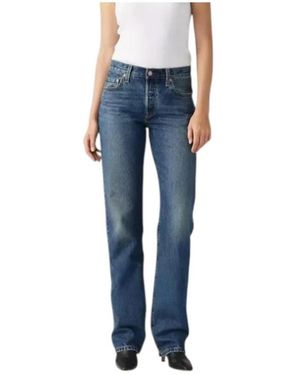 Levi's Rechte Jeans - Blauw