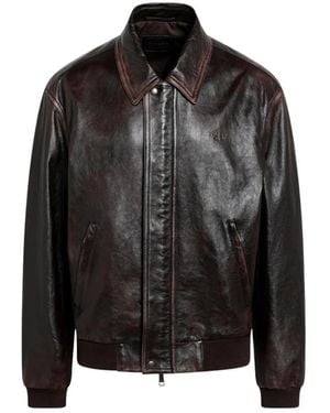 Prada Leather Jackets - Negro