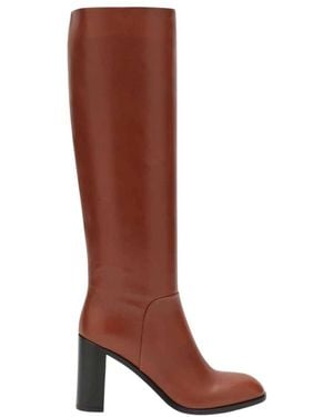 Sartore Heeled Boots - Brown