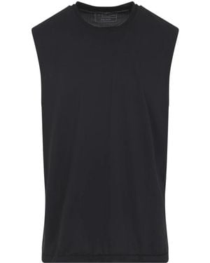 Y-3 Sleeveless Tops - Black