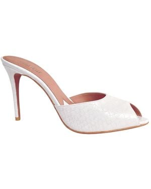 Paris Texas Vera Open Toe Mule 85 - Pink