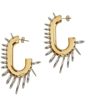 Rabanne Earrings - Metallic