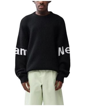 New Amsterdam Surf Association Round-Neck Knitwear - Nero