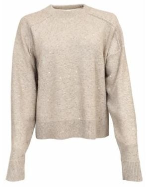 Antonelli Round-Neck Knitwear - Neutro