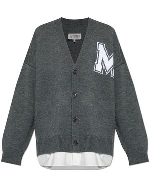MM6 by Maison Margiela Cardigans - Grey