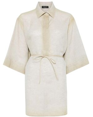 Fabiana Filippi Shirt Dresses - White