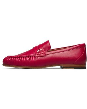 Loriblu Nappa Leder Loafers - Rot