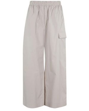 REMAIN Birger Christensen Wide Trousers - Grey