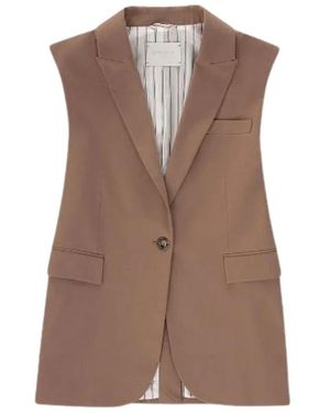 Circolo 1901 Waistcoats - Brown