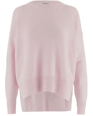 Jil Sander Round-Neck Knitwear - Pink