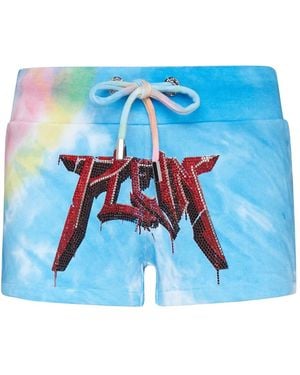 Philipp Plein Short Shorts - Blu