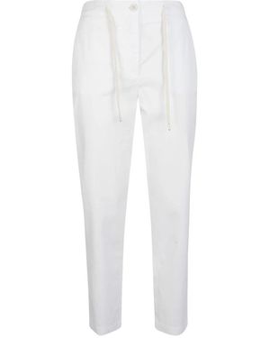 Eleventy Slim-Fit Broeken - Wit