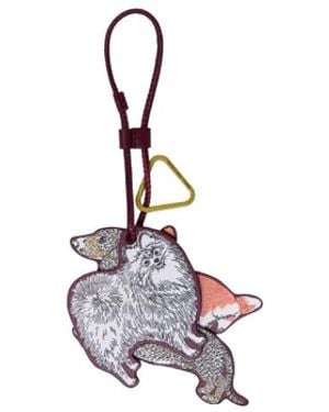 Inoui Edition Porte Clef Toutou - Rot