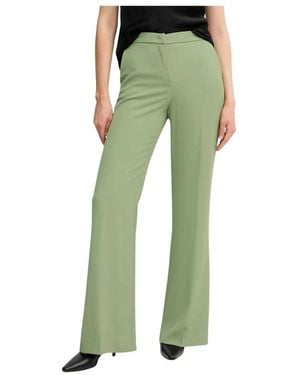 Sandro Ferrone Wide Trousers - Vert