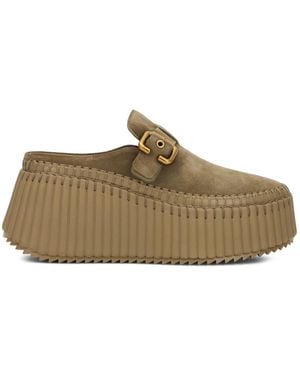 Chloé Nama Sabot - Naturel