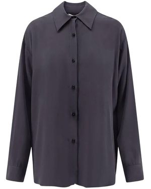 Alysi Overhemden ,Paars ,Shirts - Blauw