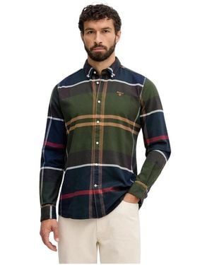 Barbour Casual Hemden - Groen