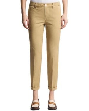 Fay Cropped Trousers - Neutro