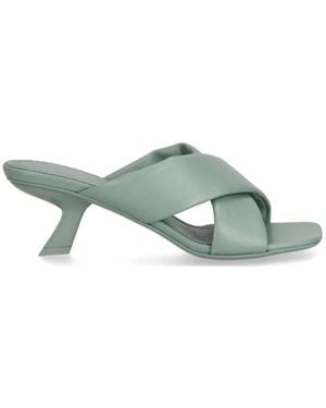 Ferragamo Schoenen ,Groen ,Leer Aludra Sandalen