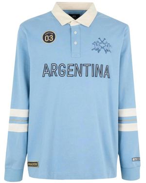 La Martina Argentina Polo - Blauw