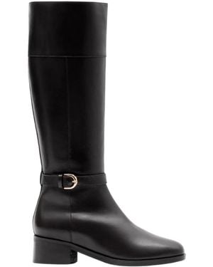 Parallèle Cavalière High Boot - Schwarz