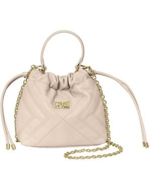 Roberto Cavalli Bucket Bags - Natural