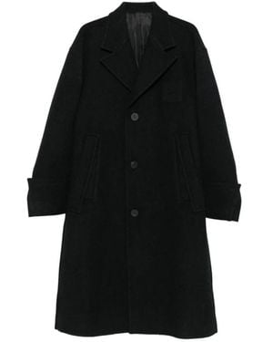 WOOYOUNGMI Single-Breasted Coats - Black